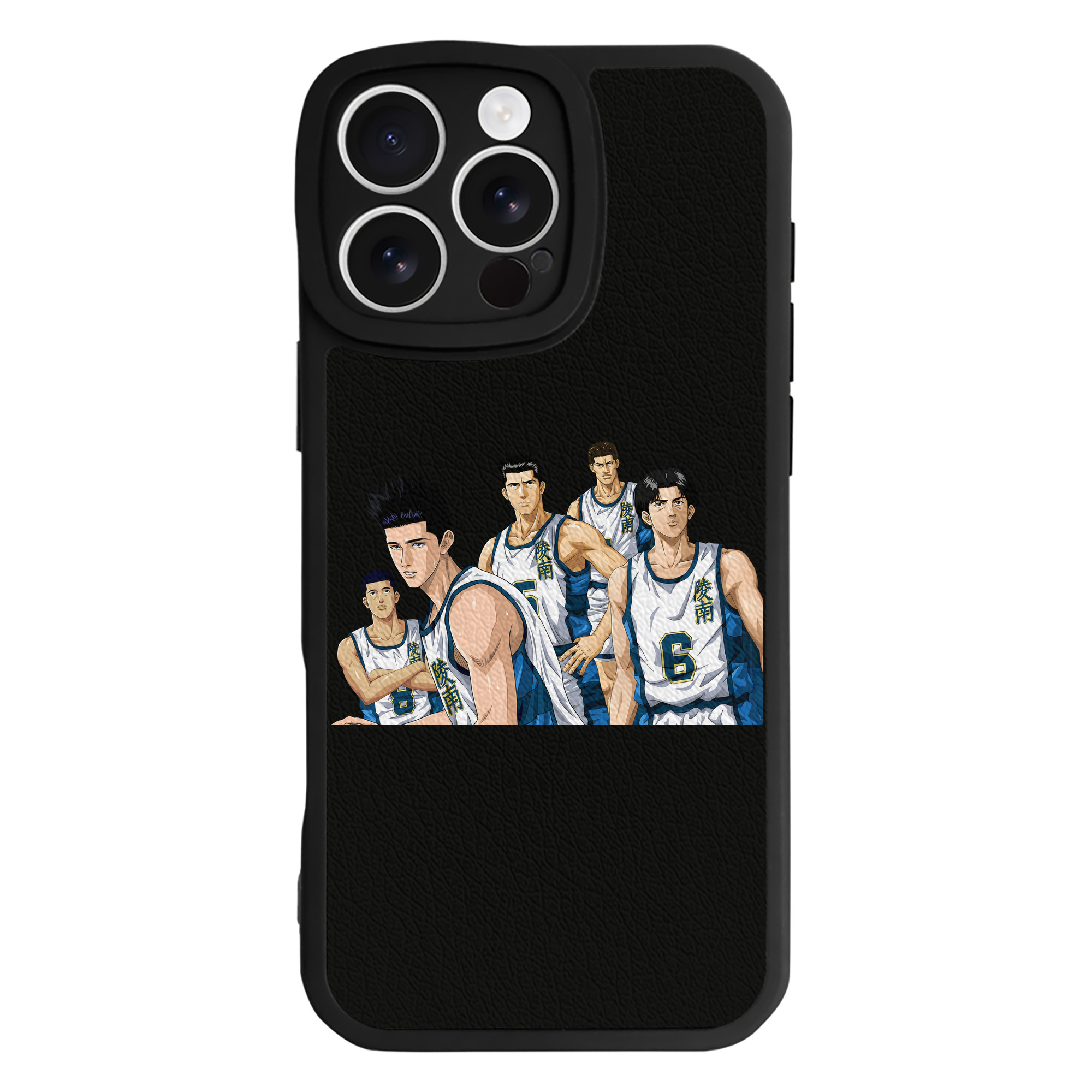 （画像用） SLAM DUNK／スラムダンク 【iPhone 16シリーズ対応】シリコンスマホケース（レザー調） 材質：シリコン